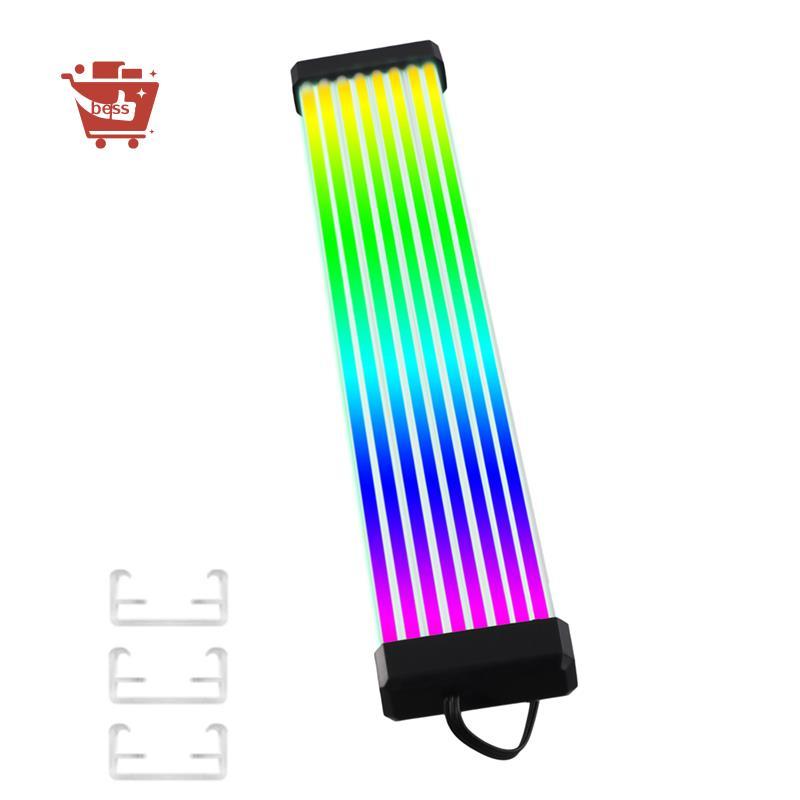 RGB LED Strip ARGB Sync Board cho máy tính Nguồn điện GPU Card đồ họa Cable Case Neon Line Card đồ h