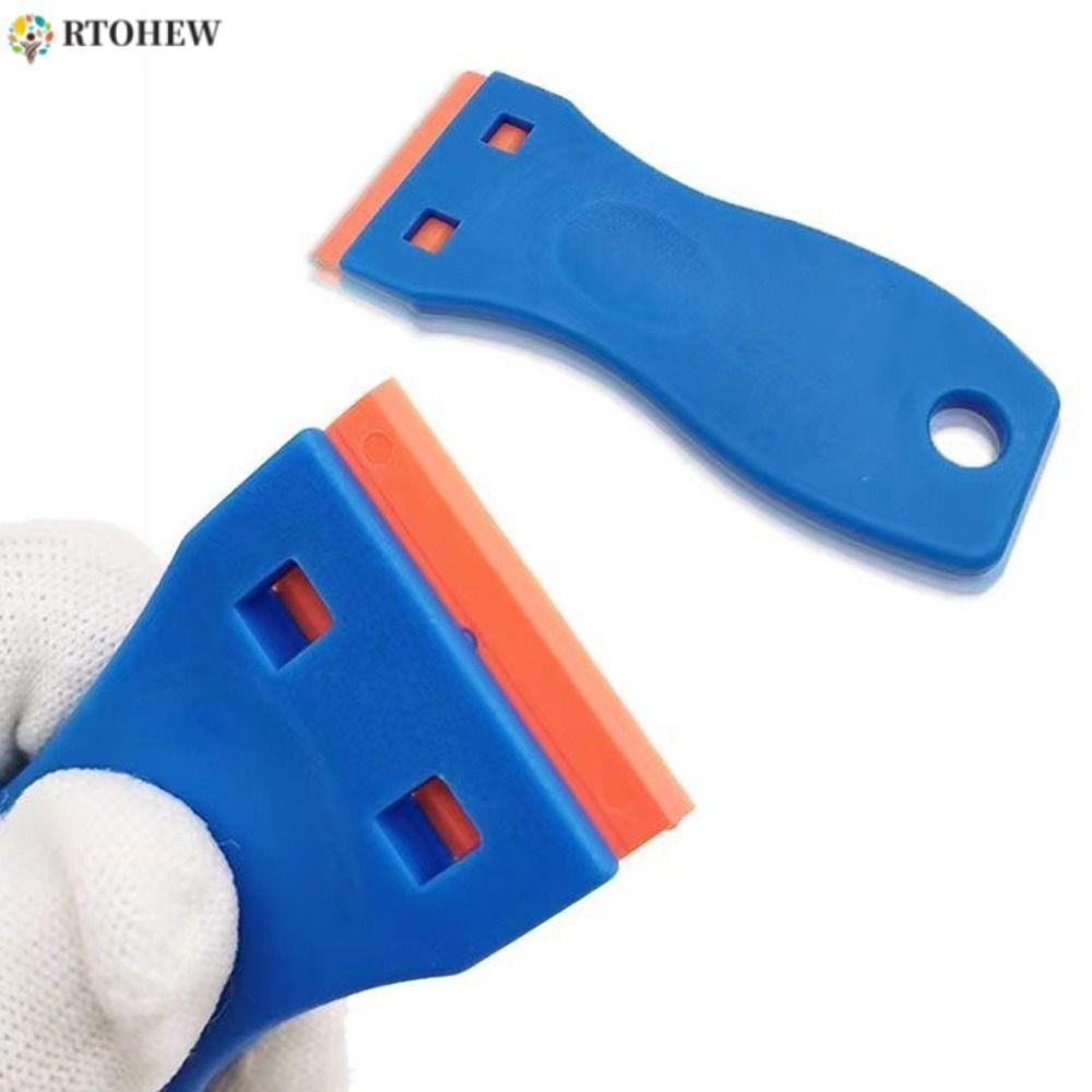 RTOHEW Glass Clean Scraper Cleaning Scraper Auto Film Sticker Spatula Window Squeegee Glass Car Edge