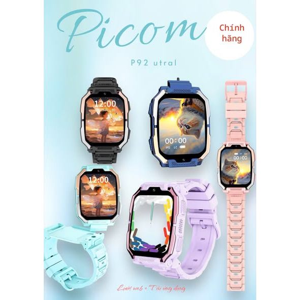 Đồng hồ định vị trẻ em Picom P92 Utral