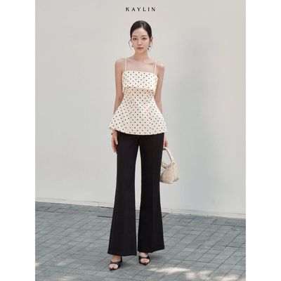 Quần tây KAYLIN ống loe chất vải suit dầy dặn phong cách thanh lịch cá tính BST Tháng 3 - Q153T3