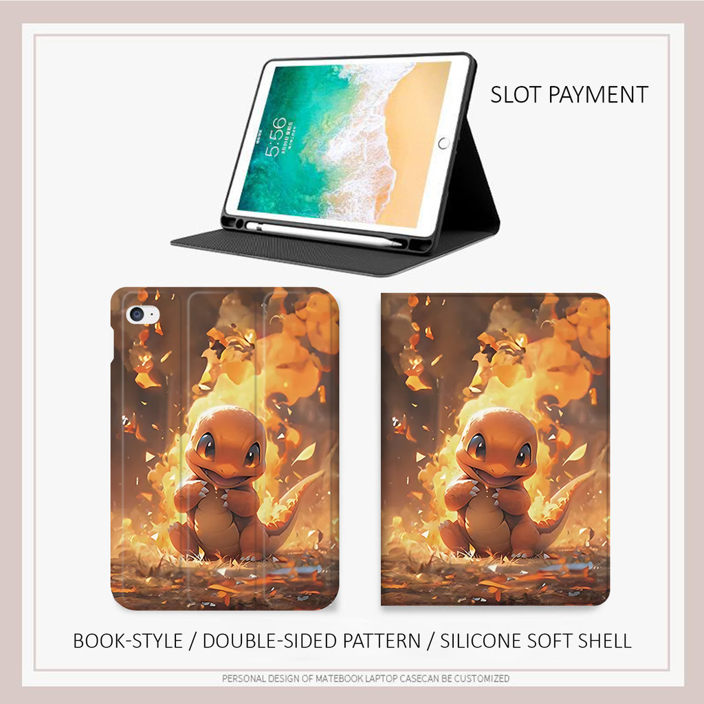 ốp lưng ipad Pokémon new ipad a16 gen 11 Air M3 Air 4/5/6 Air 7 10.2 Gen 7/8/9 air m3ốp ipad