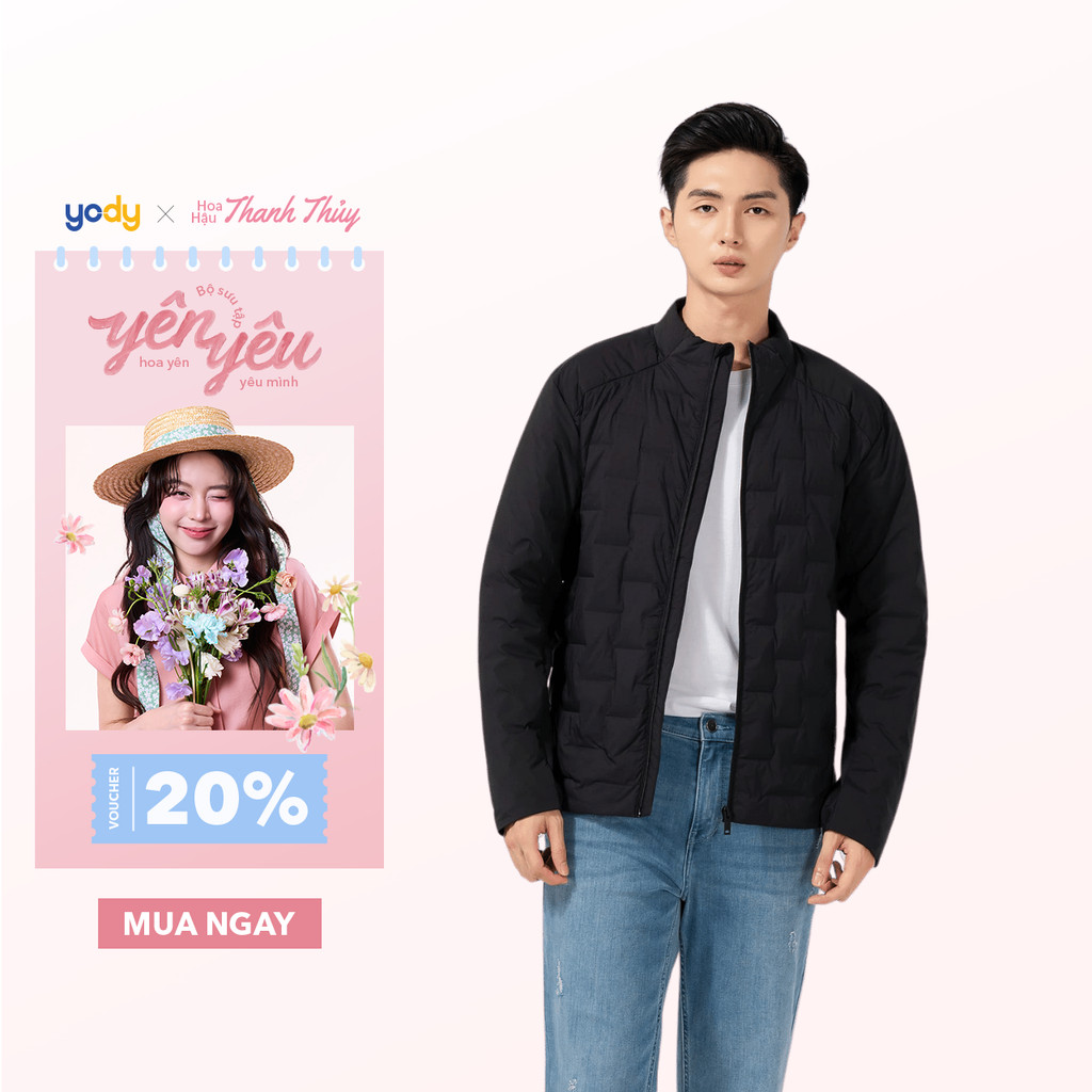 ⚡XẢ KHO⚡ Áo phao VIP nam YODY cao cấp lông vũ ép bonding phối nách PVM7011