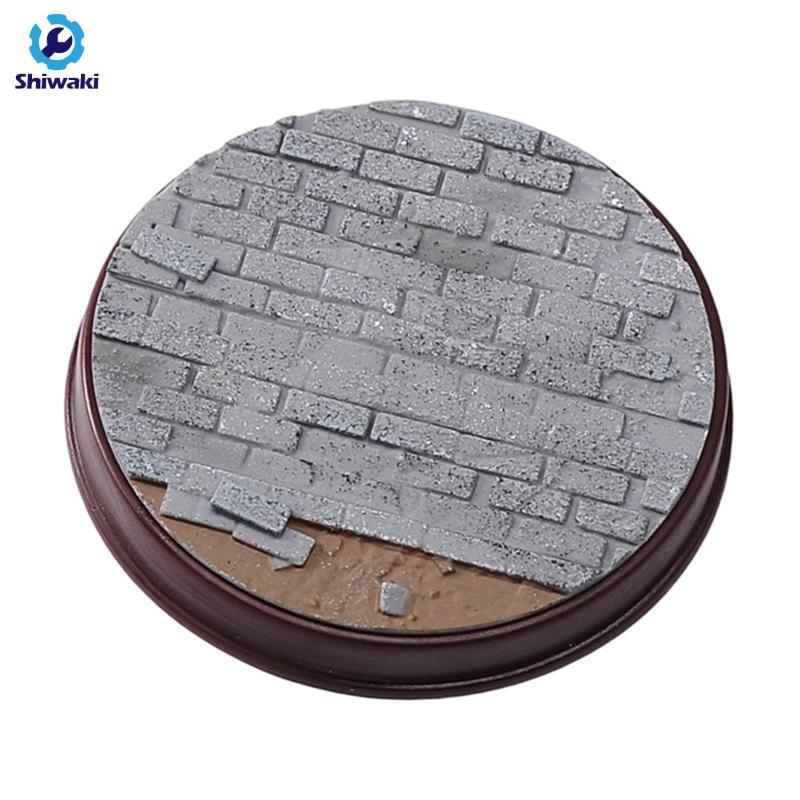 1 / 64 Mẫu Xe Hiển Thị Đế 1 / 64 Hình Diorama Đế PP Thu Nhỏ Cảnh Nền Tảng Cho Diorama Xây Dựng Xe Th