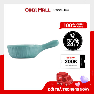 Chén Xanh Tròn Có Tay Cầm Nhựa Melamine Chịu Nhiệt Cao 10.2cm Sang Trọng - Cobi Home