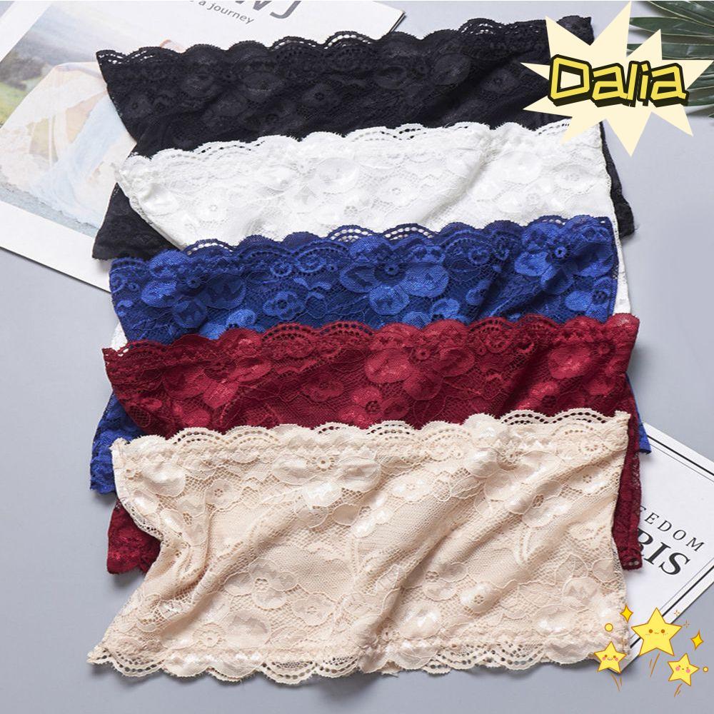 DALIA Tube Top Crop Top Bustier Ren Đồ Lót Bralette Quần Lót
