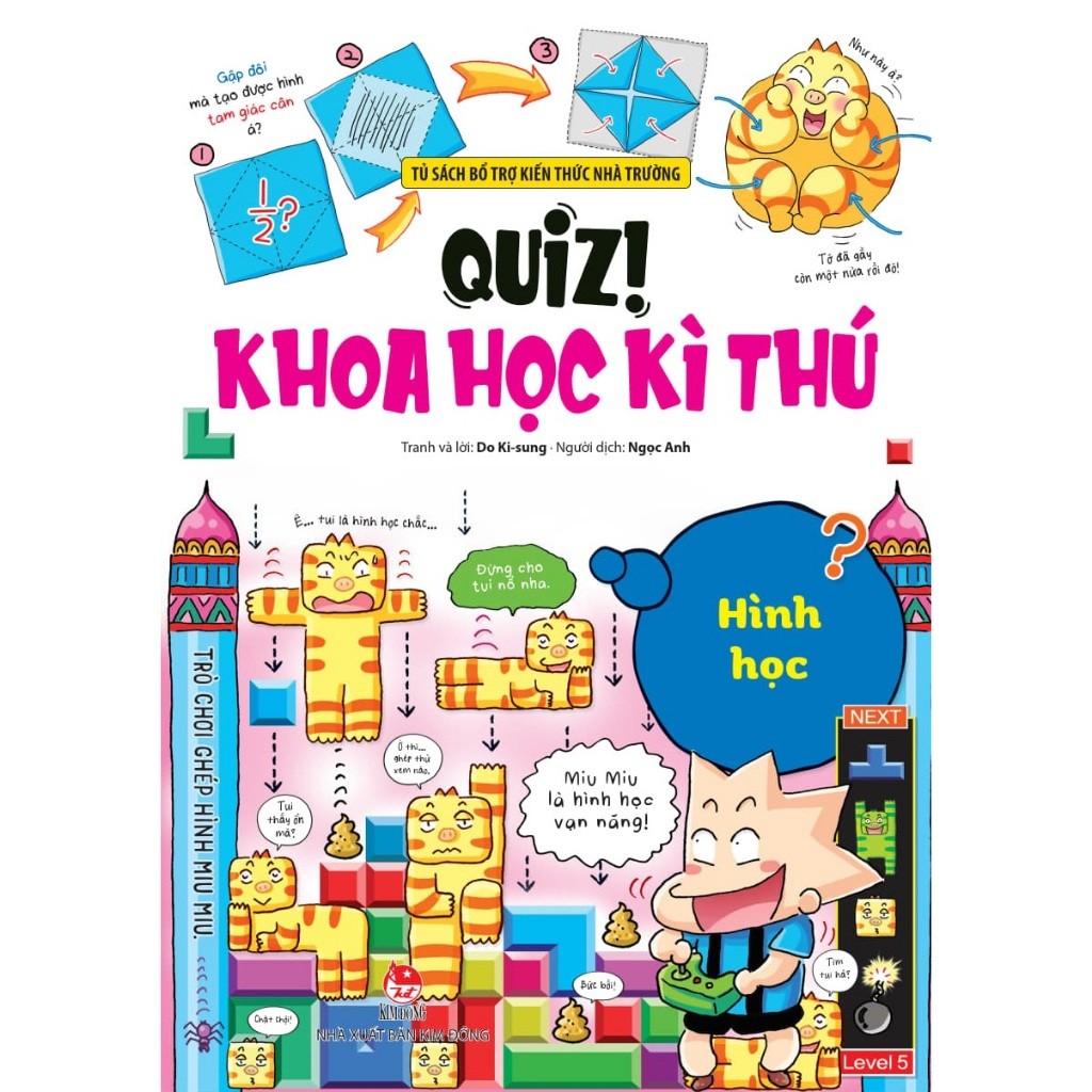 Sách - Quiz Khoa học kì thú: Hình học