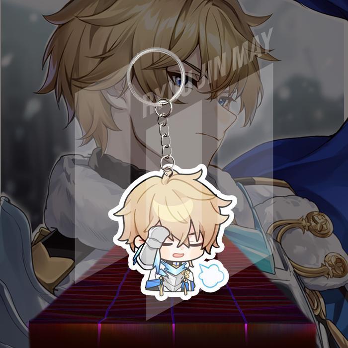Gantungan Anime - Honkai Star Rail - Gepard - Gantungan Kunci / Keychain / Gantungan HP - A, Gantung