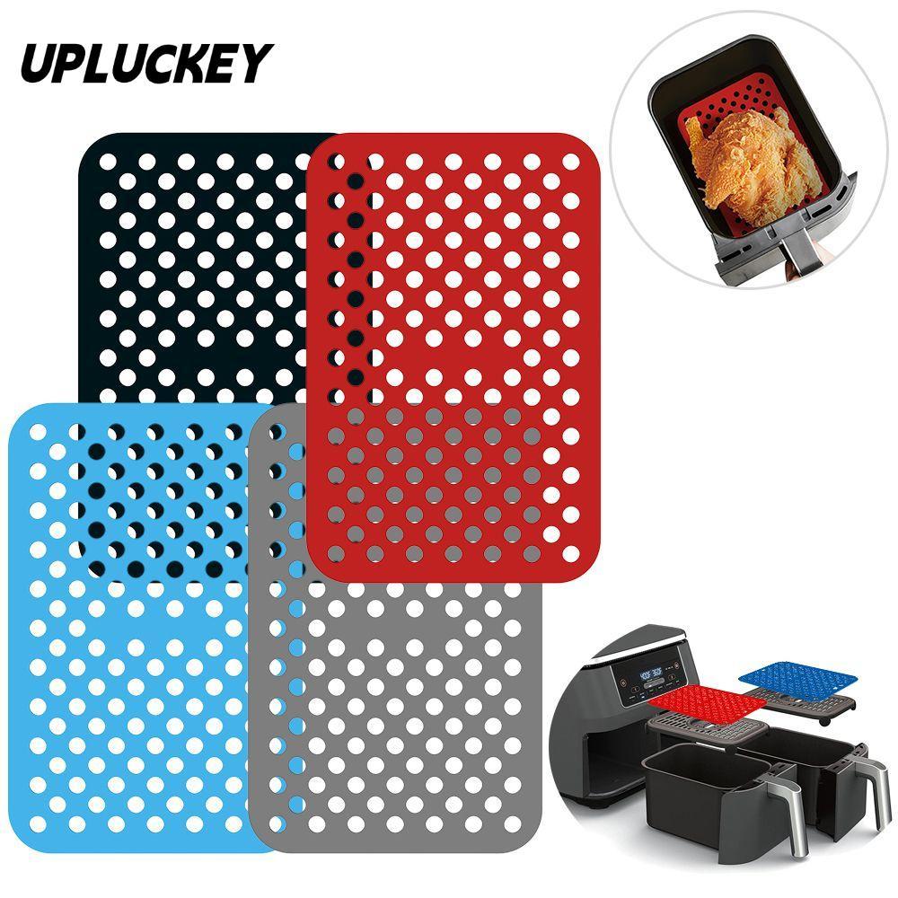 UPLUCKEY Air Fryer Mat Phụ kiện nhà bếp Chống dính cho Ninja DZ201 Foodi cho Ninja Foodi DZ201