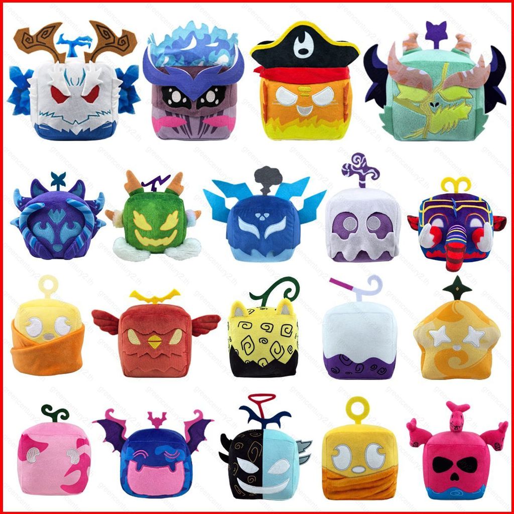 GC Blox Fruits Blizzard Magma Bat Fruit Plushie Game Merch Blind Box Mềm Mại Sang Trọng Búp Bê Gối