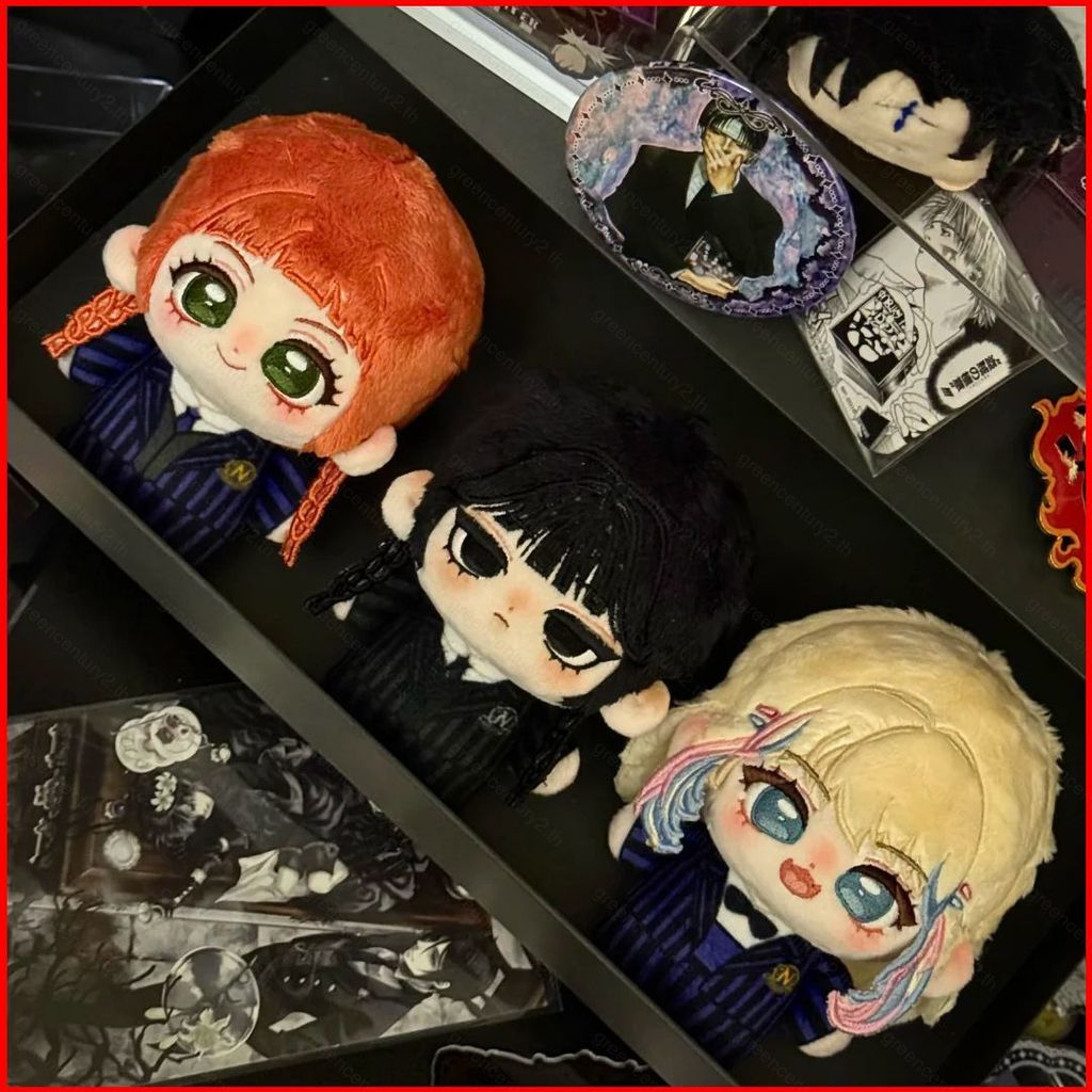 GC Thứ Tư Thứ Tư Addams Enid Sinclair Agnes Demir Plushie Cô Gái Sói Dễ Thương Sang Trọng Túi Charm