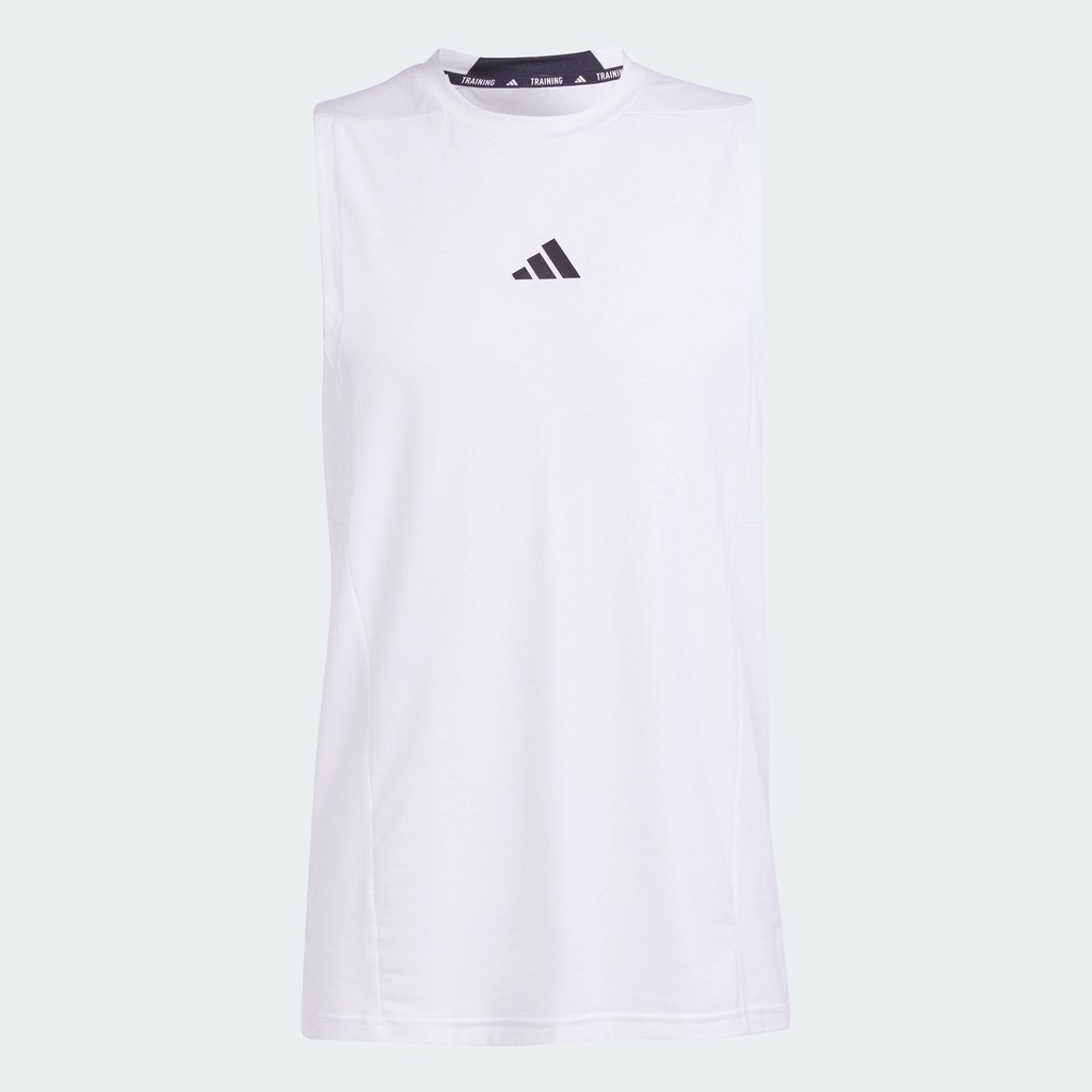 adidas Gym & Training Áo Tank Top Tập Luyện Designed for Training Nam trắng IS3795