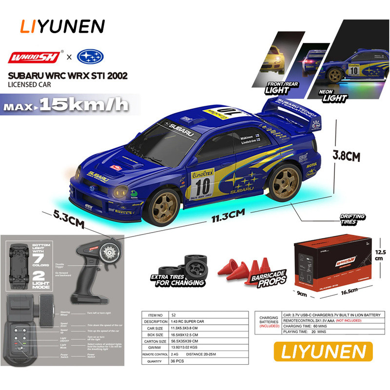 Mini 1: 64 4WD RC Drift Car 15KM / H Xe đua địa hình RC tốc độ cao Máy tính để bàn bỏ túi Đồ chơi ô 