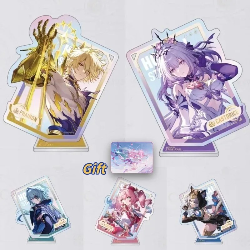 Standee Honkai Star Rail mô hình mica Phainon Castorice Cipheria Hyacine Anaxa Anaxagoras trang trí 