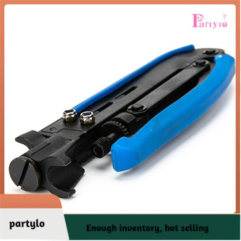 [partylo] Cáp đồng trục Crimper Dây Crimper RG59 RG6 Cáp TV Crimper Công cụ nén
