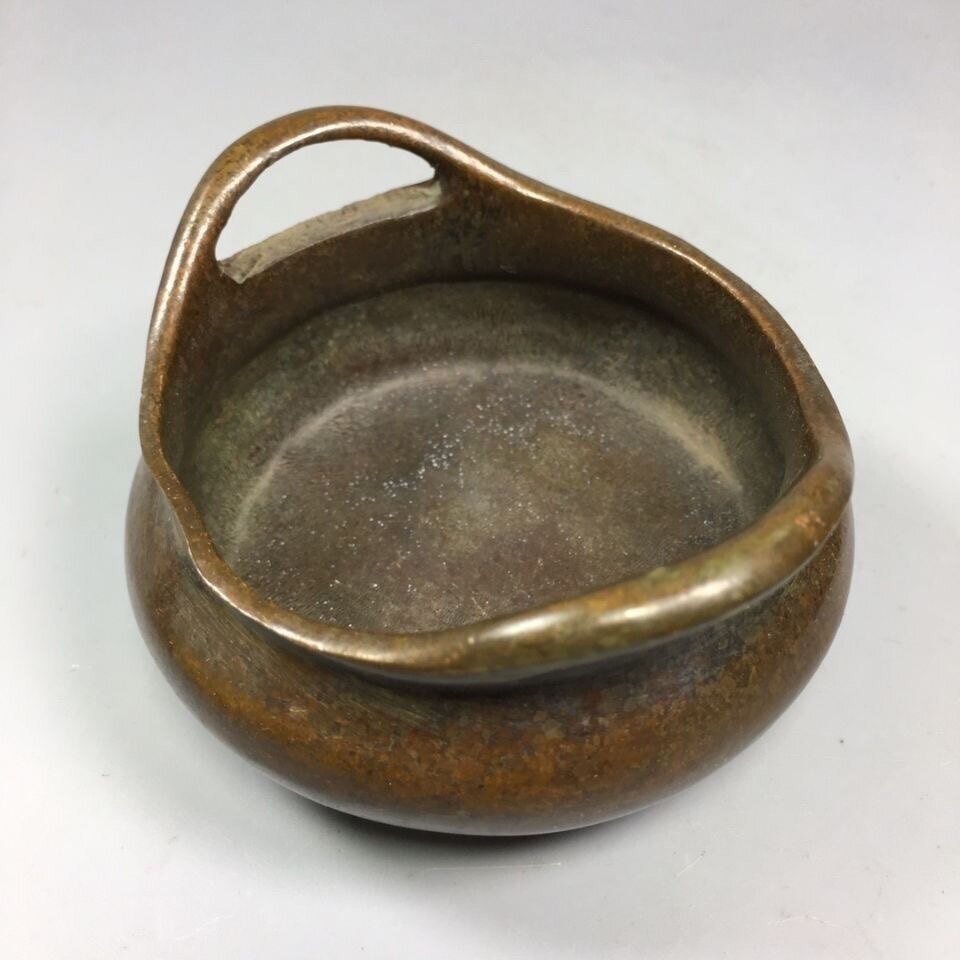 Retro Copperware Cổ Daming Xuande Burner Đồng Hương Đốt Hương Đốt Chủ Đề Hương Đốt