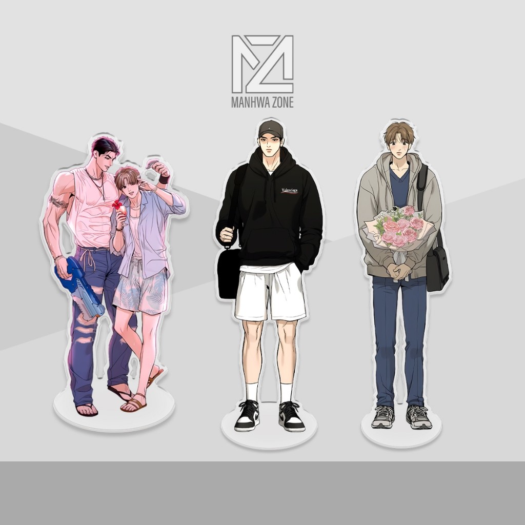 Stand Akrilik Figure Manhwa Jinx Joo Jaekyung Kim Dan