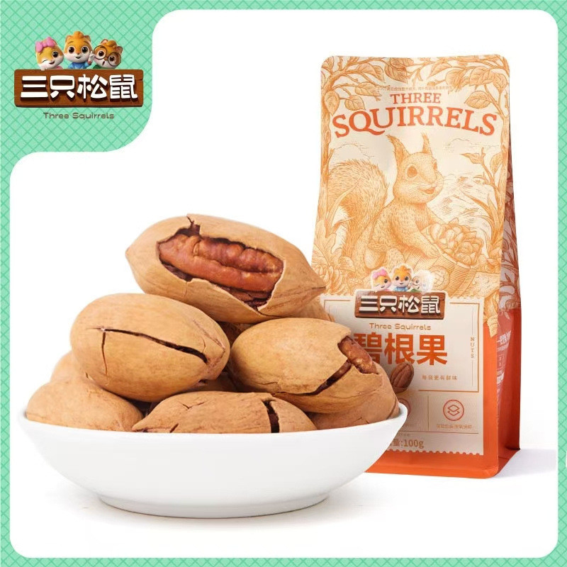 Ba con sóc Bigen Fruits 100g Đồ ăn nhẹ Các loại hạt Sản phẩm khô đặc biệt Bigen Nuts Hạt khô Hạt Big