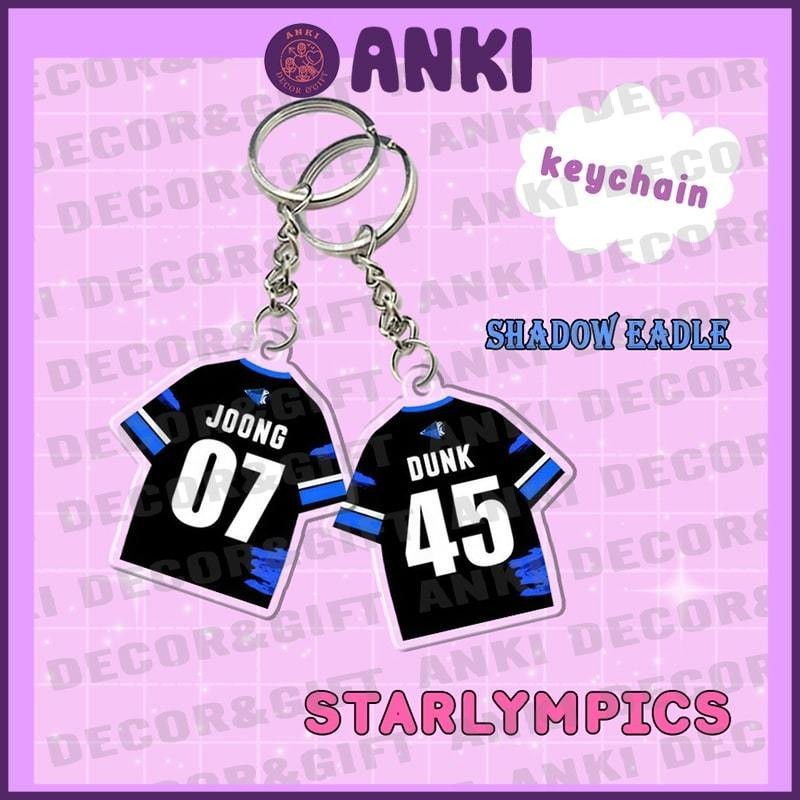 (Keychain)Móc khóa áo bóng của idol G..MM.TV, móc khóa mica sưu tầm cute, móc khóa đu idol