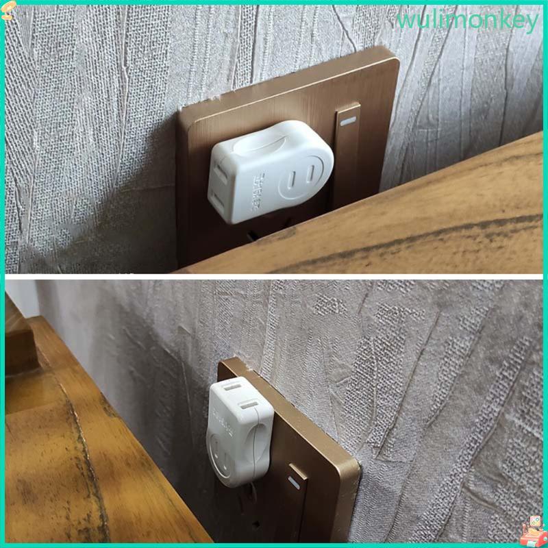 WU Outlet Saver 2 Prong Plug Extension Adapter 2 Ổ Cắm