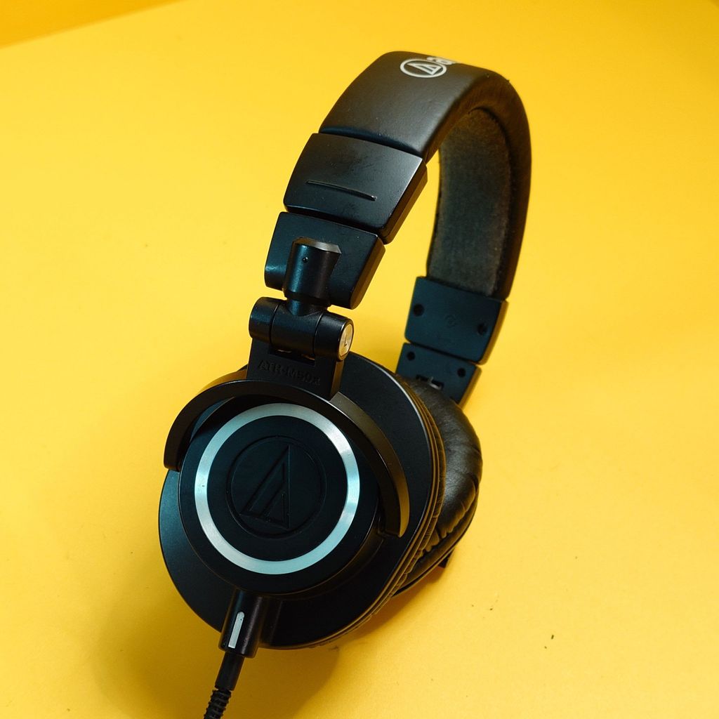 Tai nghe Audio-Technica ATH-M50x cũ nobox khá đẹp - âm mạnh mẽ, chi tiết, đa dụng