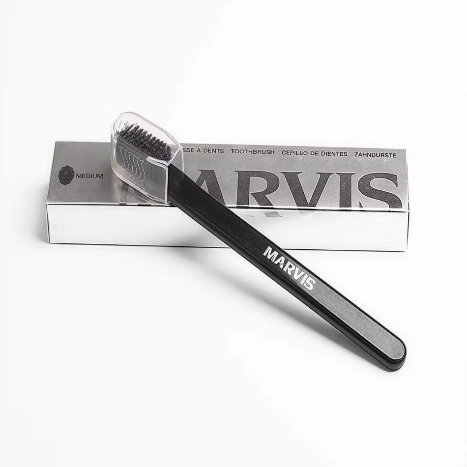 Marvis Premium Toothbrush Medium Bristles Professional Anti-Allergic Gum Care Neutral Bristles Soft 
