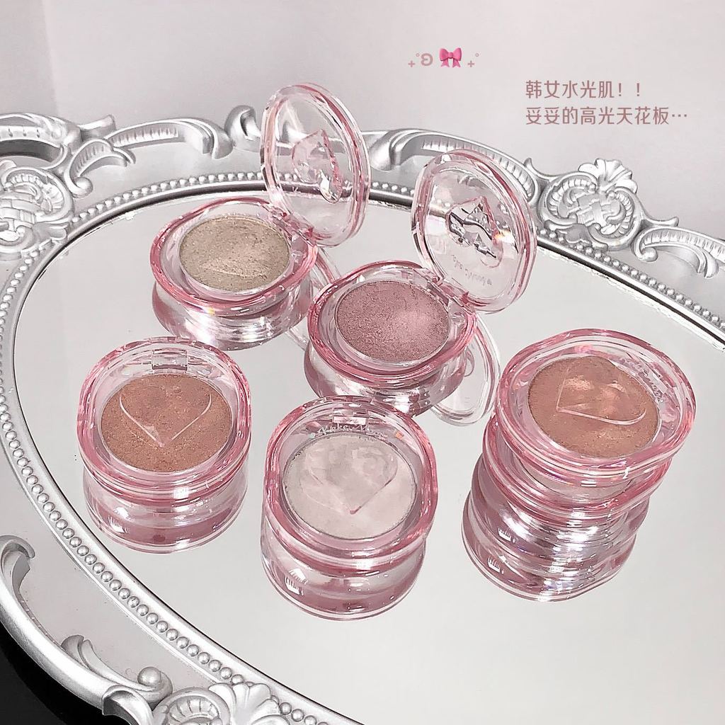 Kemekemood Pearlescent Diamond Monochrome High Gloss Cream Love Phong cách Hàn Quốc Pure Desire Styl