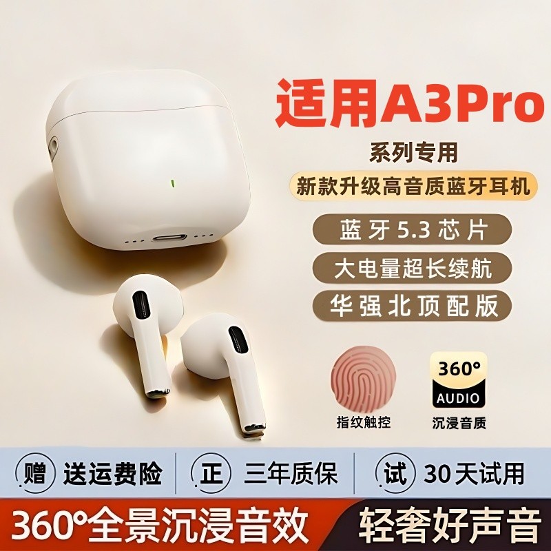 Phong Cách Mới Thích Hợp Cho OPPO A3 Pro / A2Pro Series Tai Nghe Bluetooth Không Dây Thật Chuyên Dụn