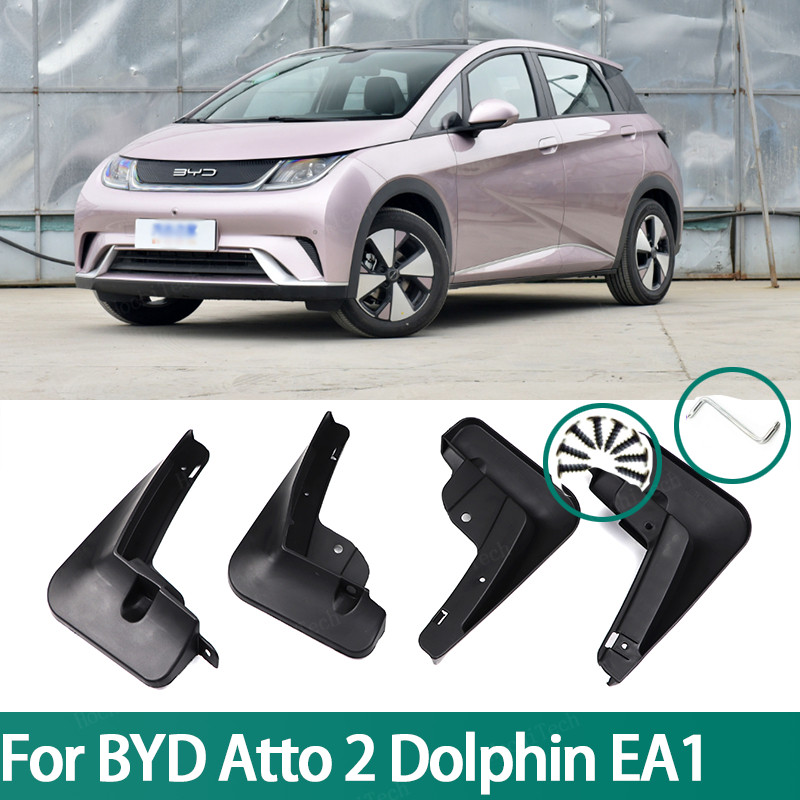 FENDER Bộ 4 chắn bùn nhựa cho BYD Dolphin EA1 Atto 2 2021–2023