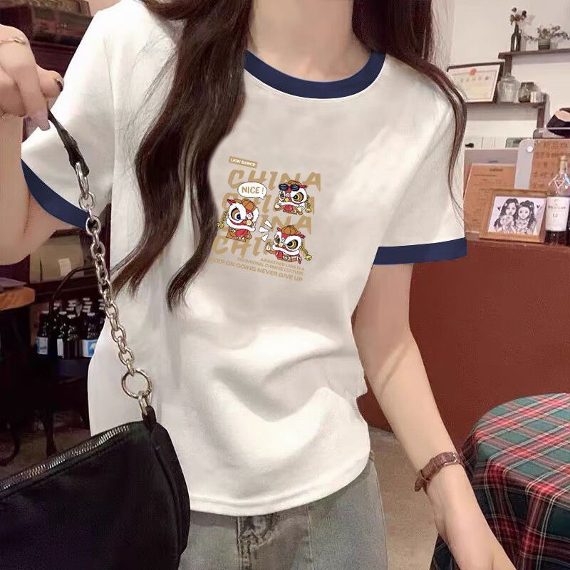 Áo kiểu Mỹ, Áo thun ngắn tay, Quần áo mùa hè, Quần áo nữ mùa hè, Quần áo nữ, Quần áo nữ, Quần áo nữ 