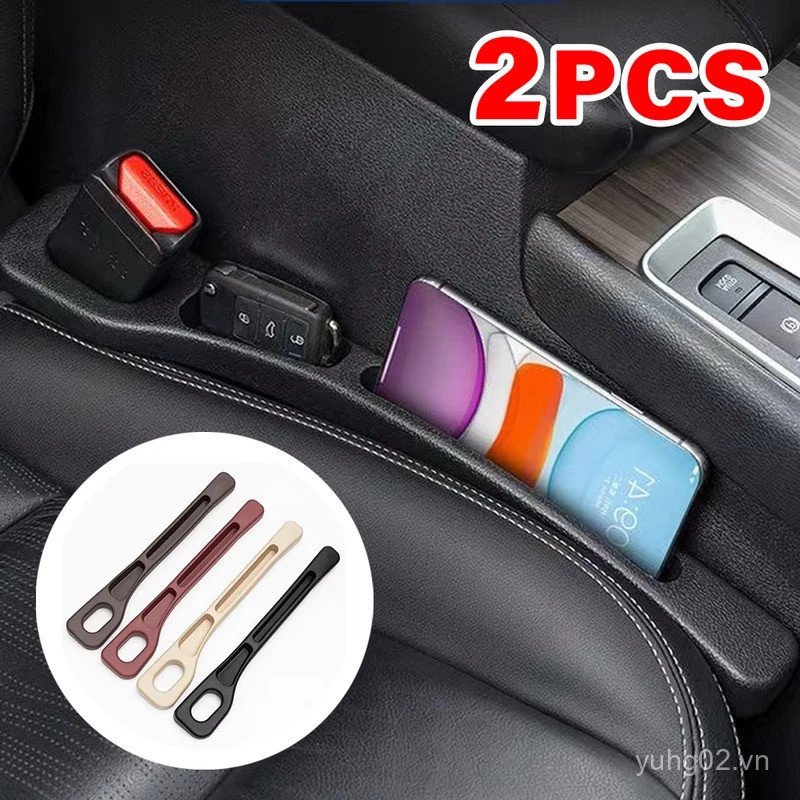 2 Chiếc Ghế Ô Tô Khoảng Cách Chất Phụ Sắp Xếp PU Đa Năng Ghế Ô Tô Khoảng Cách Chống Rò Rỉ Nút Chặn D