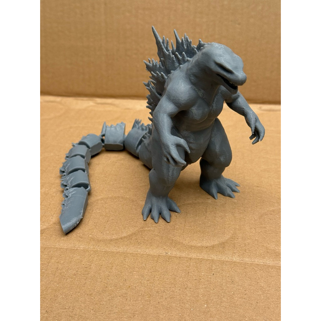 Mô hình Godzilla in 3D, mô hình khủng long đồ chơi trẻ em
