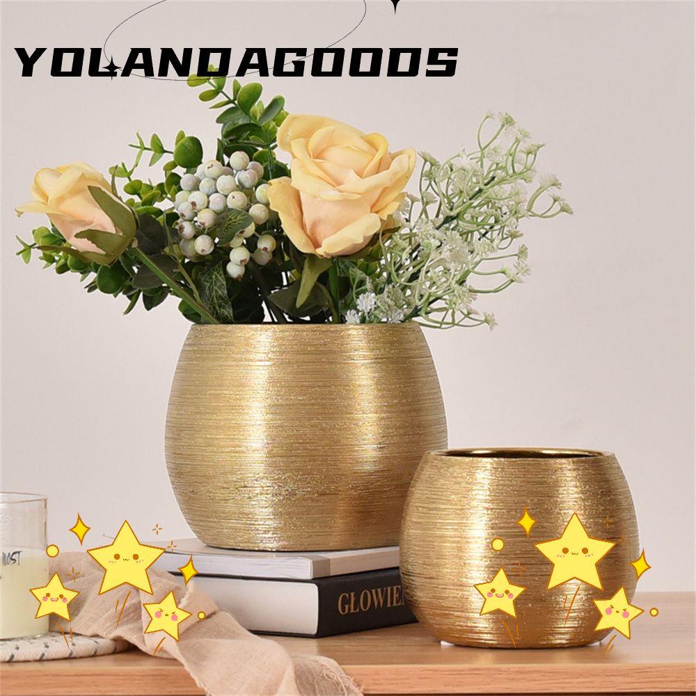 Đạo cụ ảnh vàng YOLA Morden Bình gốm sứ