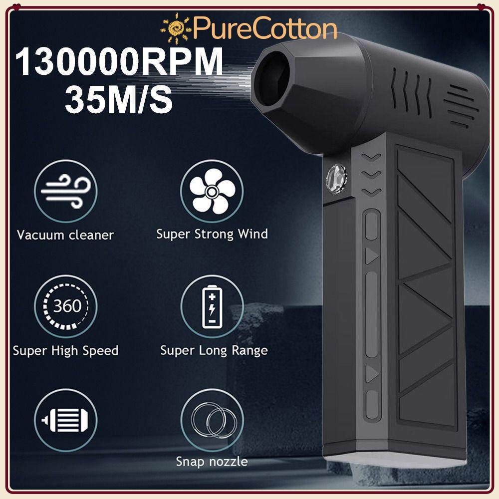 [Giao hàng từ Việt Nam] PURECOTTON0 130000RPM Turbofan, Loại bỏ bụi Quạt phản lực công suất cao mạnh