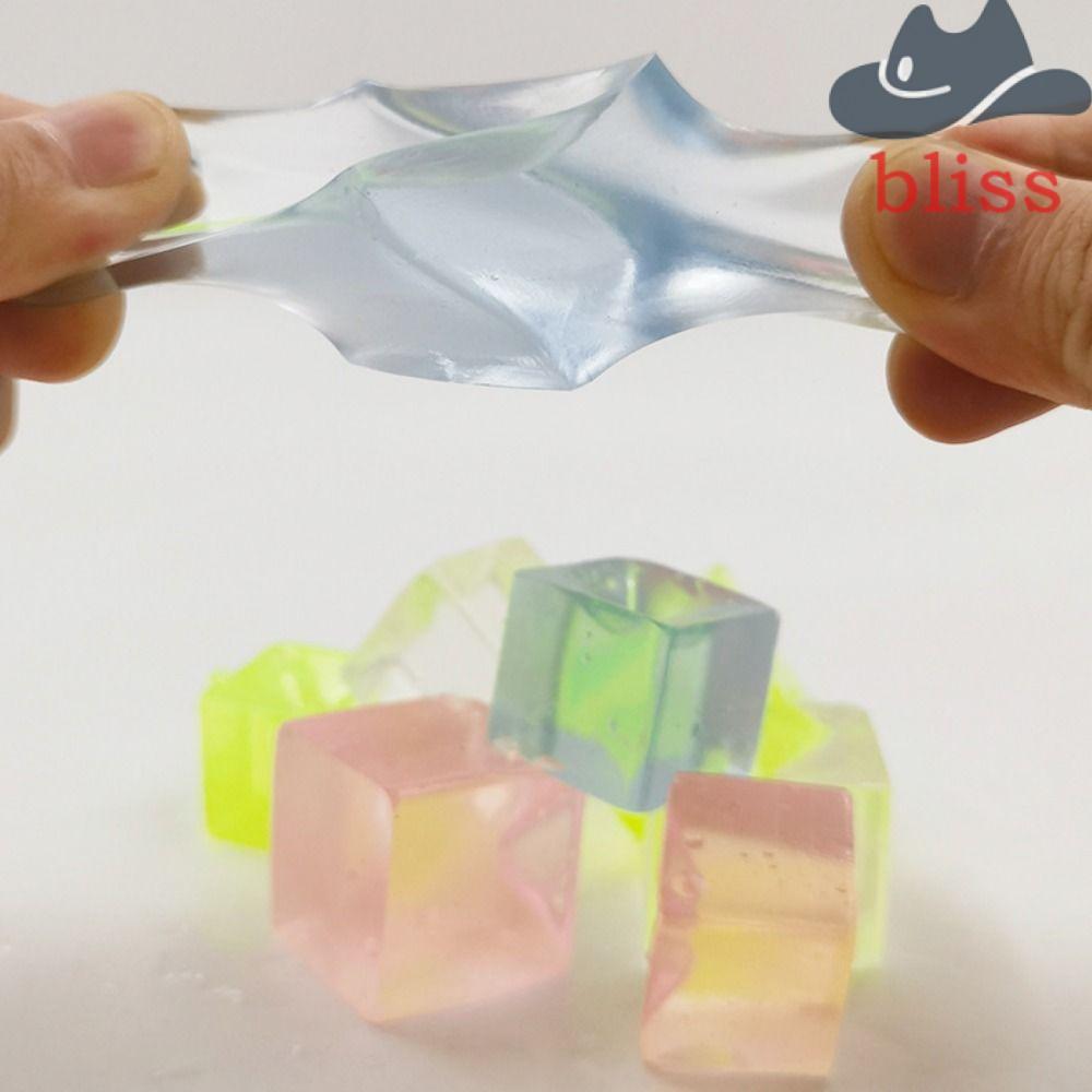 BLISS Ice Cube Balls Toy, Ice Cube Cat Paw Ice Block Bóp Toy, Popsicle Phim hoạt hình trong suốt Min