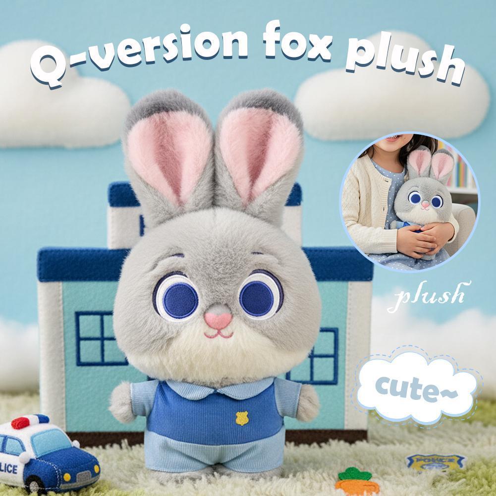 Cùng phiên bản Q Fox Nick Phim hoạt hình Búp bê Judy Doll Crazy Fox Đồ chơi sang trọng Zootopia O4s3