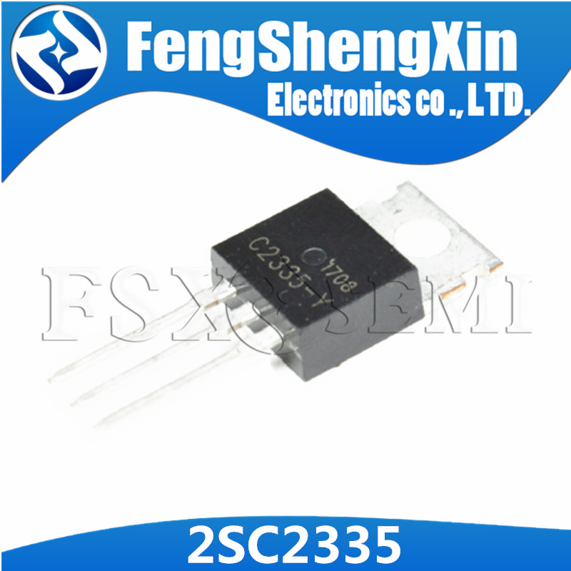 100 Cái / lốc 2SC2335 TO-220 C2335 C2335-Y NPN Điện Transistor