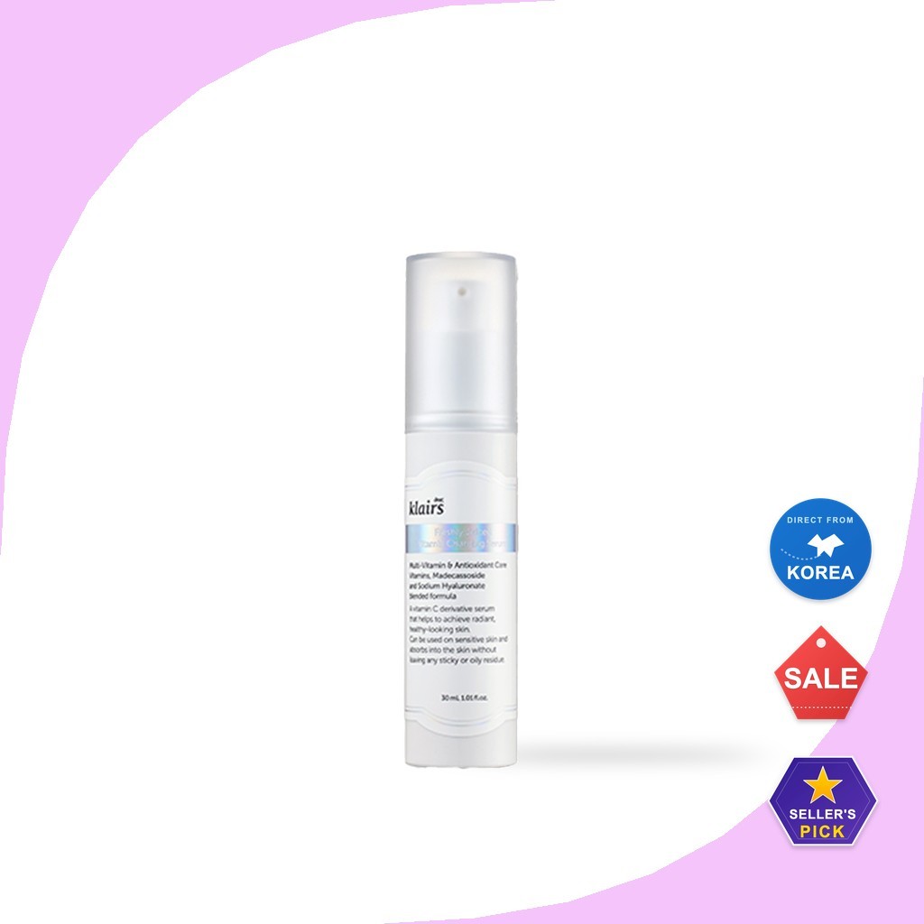 [Dear Klairs] Serum sạc vitamin tươi sống 30ml / Serum vitamin Hàn Quốc / Tăng cường rạng rỡ của Stu
