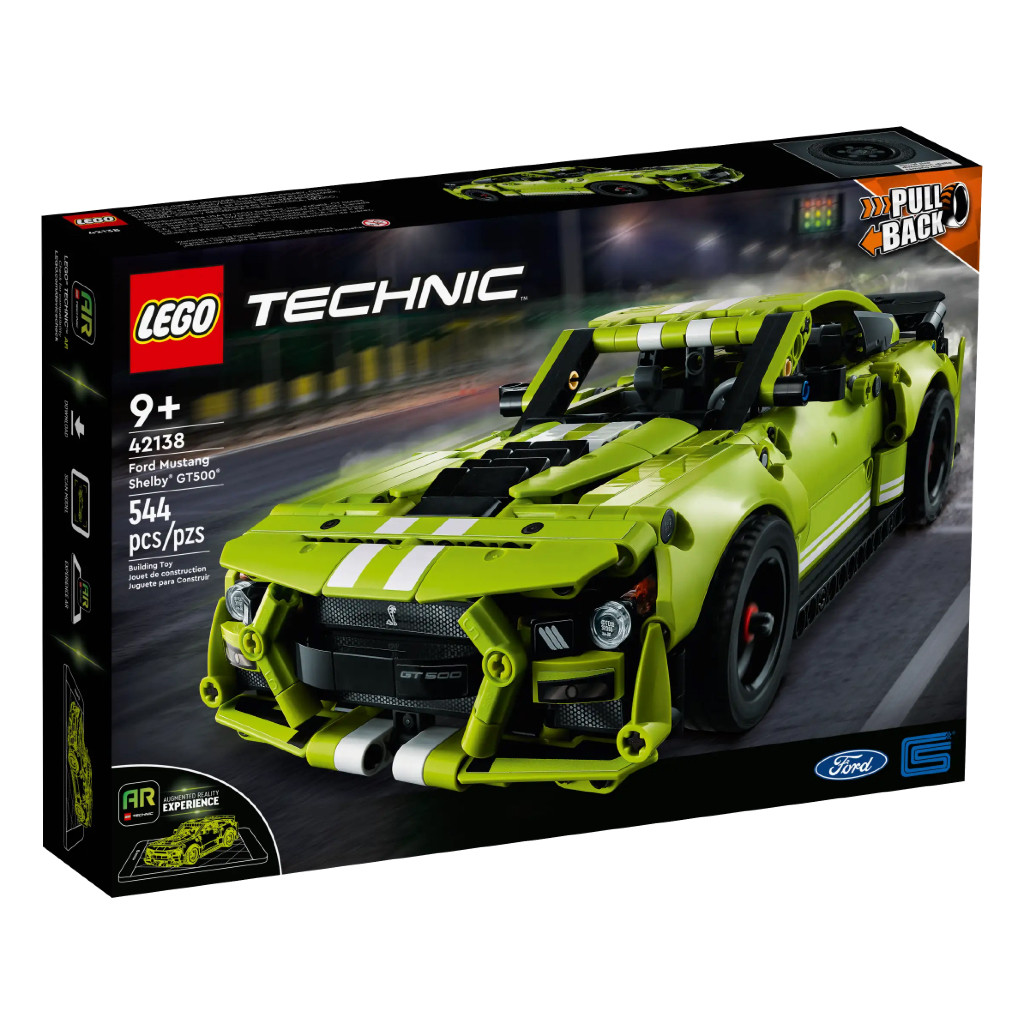 LEGO TECHNIC 42138 Đồ Chơi Lắp Ráp Siêu Xe Ford Mustang Shelby® GT500®