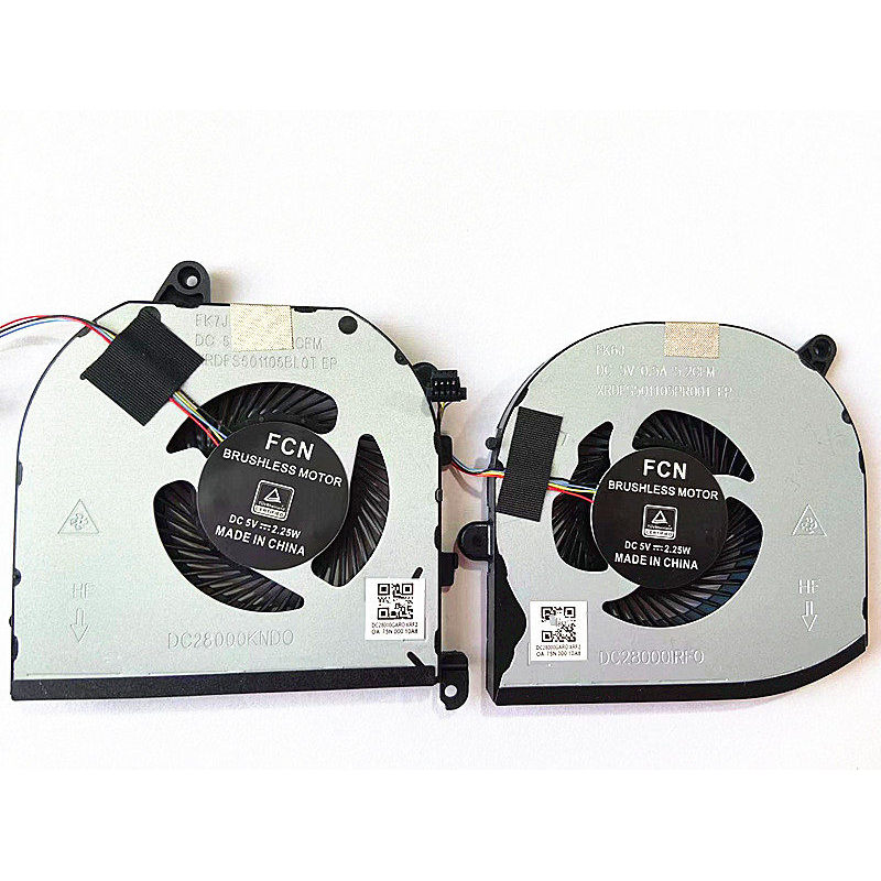 Thích hợp cho Quạt DELL / DELL XPS15 9570 7590 M5530 M5540 P56F hoàn toàn mới