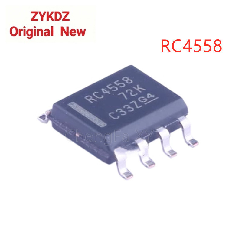 ❈ ❈ ❈ ❈ IC 10 CÁI RC4558DR RC4558 RC4558DRG4 Còn hàng SOP-8