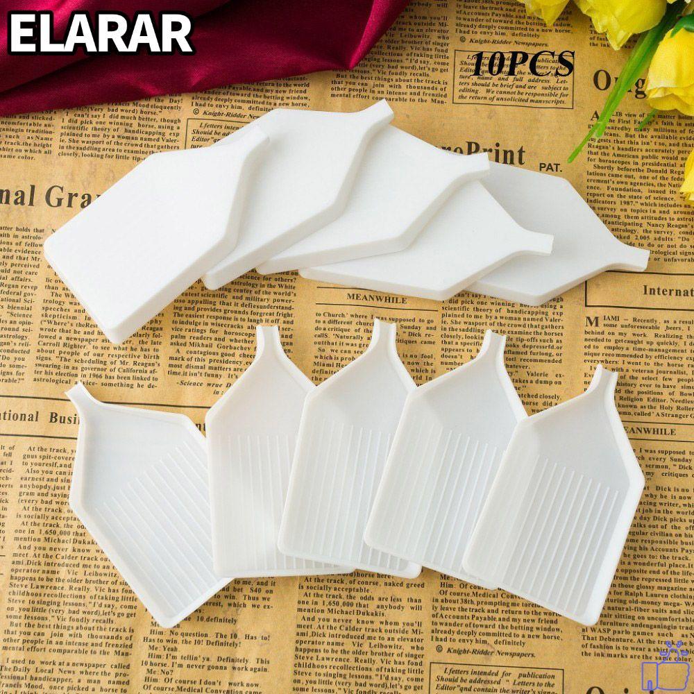 ELARA‌R 10 Tấm Khay Tranh Thêu Vuông