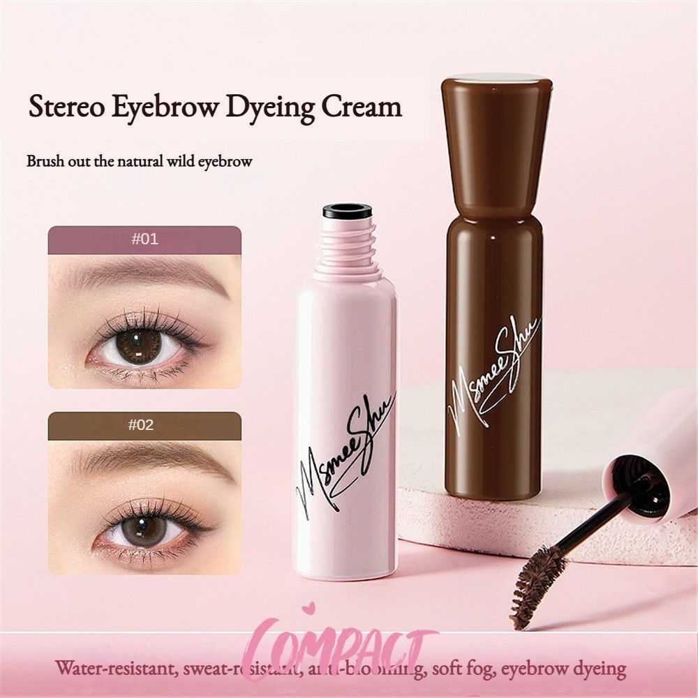 MSMEESUU Gel Lông Mày Chống Thấm Nước Và Chống Mồ Hôi 3D Hiệu Ứng Lông Mày Tự Nhiên 3D Gel Lông Mày 