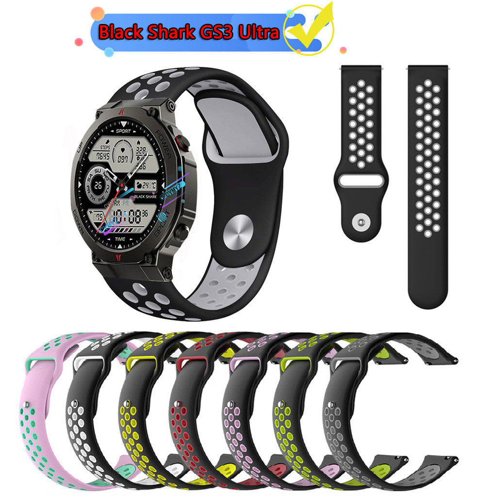 Black Shark GS3 Ultra Dây đeo đồng hồ thông minh Dây đeo silicon Black Shark GS3 Ultra dây đeo Dây đ