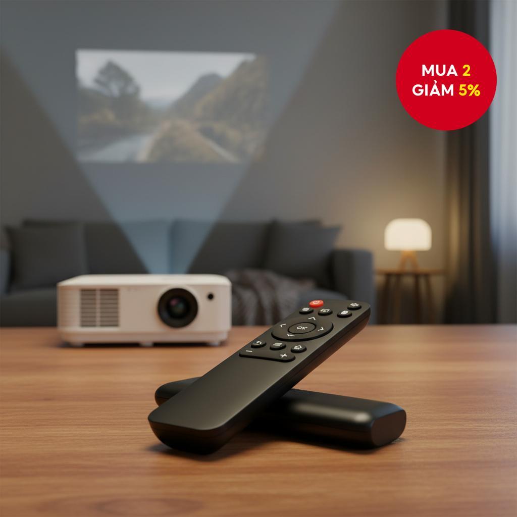 Điều khiển từ xa thay thế cho HY300PRO, T01A, HY320, HY320 MINI, Máy chiếu Allwinner H713