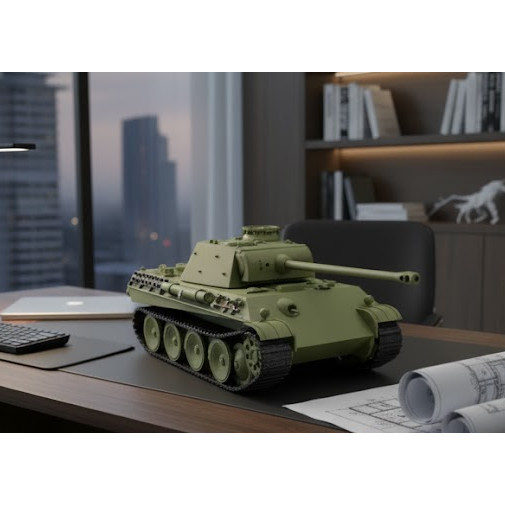 Mô Hình Xe Tăng Đức Panther Medium Tank 1:35 – Xe Tăng Quân Sự Lắp Ráp