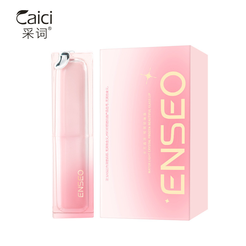 son dưỡng lipice có màu son dưỡng lipice ENSEO Nước Bóng Pha Lê Thạch Son Môi Dưỡng Ẩm Nước Bóng Gươ