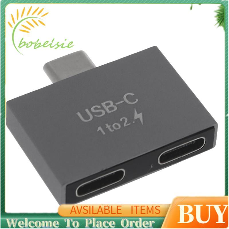 USB C Nam Sang Dual USB C Nữ Bộ Chia Chuyển Đổi Bộ Chuyển Đổi USB C Hub Splitter USB C Nối Dài Kết N
