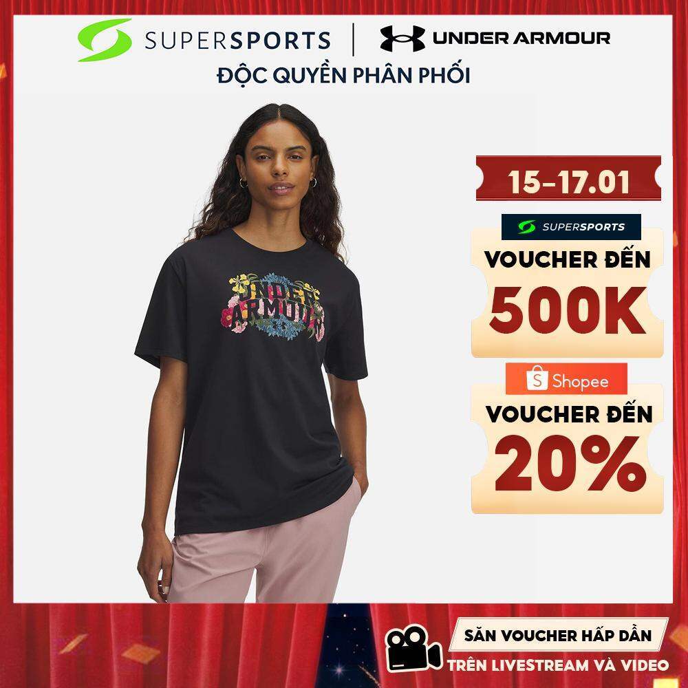 Áo Thun Nữ Under Armour Watercolor Oversized - 6006966-001