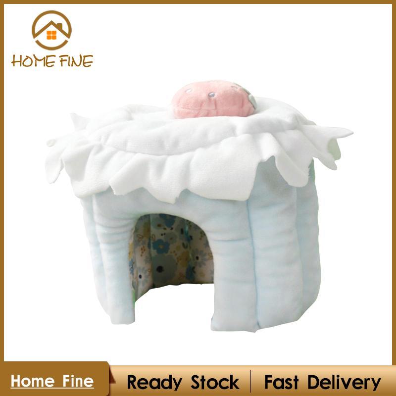 Guinea Pig Hideout Ấm Chinchilla Guinea Habitat Hamster House Lồng Nhà cho