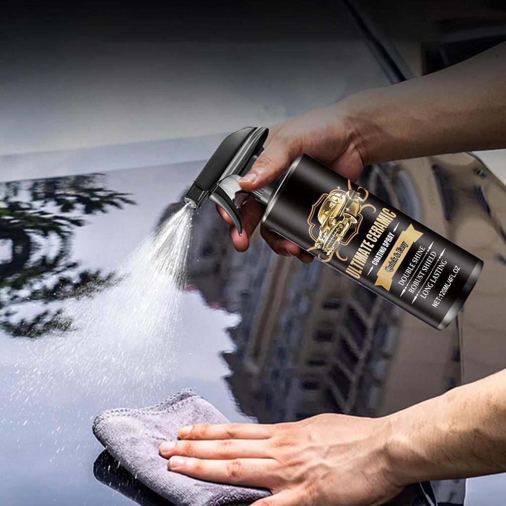 Xe DIY Auto Detailing Ceramic Coating Spray 120ml Mới Beeco Limpiador De Carro Coating Agent boivn